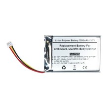 3.7V 1050mAh Replacement Battery For GHB UU24, UU24RX Baby Monitor, Bat-UU24 picture