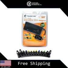 Prudent Way AC90SC Slim 90W Universal Power Adapter for Laptops Monitors 12v-24v picture