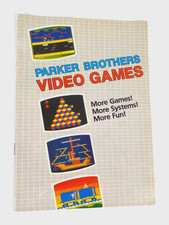 Parker Brothers Video Games Catalog Booklet 1983 rare retro #2445 picture