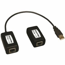 Tripp Lite 1-Port USB Over Cat5/Cat6 Extender Video Transmitter Receiver picture