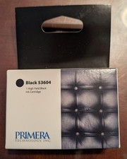 PRIMERA Authentic New in Box HIGH YIELD BLACK 53604 INK Cartridge for printer picture