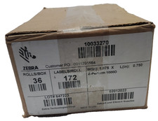 Zebra 36 Rolls 1.875