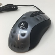 Logitech MX518 Wired Optical Gaming Mouse M/N M-BS81A P/N Thumb Button 16000 DPI picture