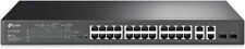 NIB TP-Link T1500-28PCT TL-SL2428P 24Port Fast Ethernet Smart Managed +4 Gig PoE picture