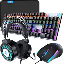 HP PC Gaming Keyboard, Mouse Pad, Gaming Headset and Mouse Combo - 4 in 1 Bundle picture