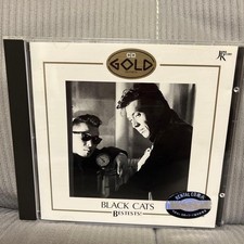 Black Cats Best Album CD Rockabilly Magic Used with rental sticker picture
