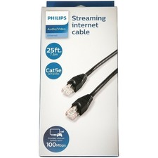 Philips 25ft Cat5e Ethernet Streaming Internet Cable SWN7113A 27 picture