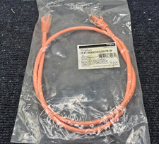 Legrand 570-140-003: Q-Series 3 ft Patch Cord, CAT5E, Booted - Orange picture