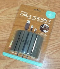 UT Wire Cable Station 2 Wire Organizer For TV's and Computers **READ**  picture