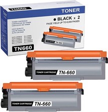 TN660 2PK(Black) Replacement For Brother Toner Cartridge HL-L2380DW MFC-L2680W picture