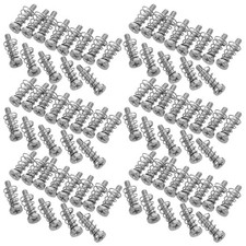 Durable Carbon Steel Computer Cooling Fan Screws 100Pcs for Backplate Mounting picture