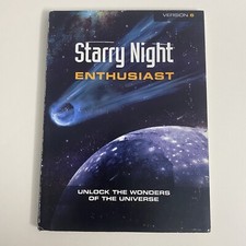 Starry Night Enthusiast Version 6 (PC, 2010) Windows Mac Universe Astronomy RARE picture