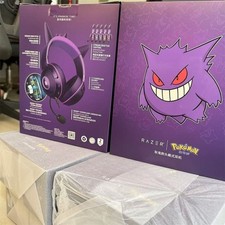 New Razer x Pokémon Gengar Kraken V2 Wired Headset Headphone Limited Edition picture