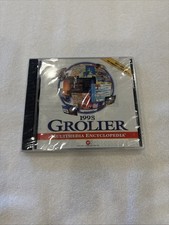 Grolier Encyclopedia 1998- CD-ROM Windows 95/Windows 3.1 Vintage Sealed picture