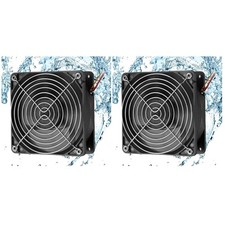 Waterproof 120mm 12V DC Cooling Fan (Pack of 2) picture