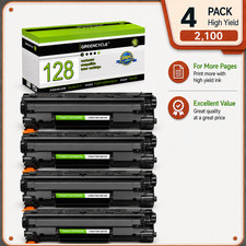 4PCS Toner Cartridge CRG128 Replace For Canon ImageCLASS MF4430 MF4450 picture