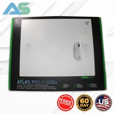 Razer Atlas Pro Ultra-Thin Premium Tempered Glass Gaming Mouse Mat White Edition picture