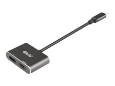 CSV-1552 Club 3D Video Adapter 24 pin USB-C (M) to HDMI, DisplayPort (W) ~D~ picture