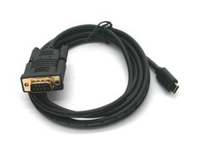 USB-C to DB9-Male Serial Port Adapter FTDI Chipset 6FT picture