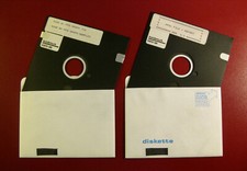 Vintage Apple IIe series software suite: PFS apps ~ 5.25in floppy disks picture