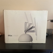 Vintage Apple iMac G4 17” LCD  M6498  “Sunflower/Lamp” Original Box/Owner picture