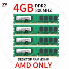 16GB Kit 4x 4GB DDR2 PC2-6400U 800MHz 240Pin AMD Memory Desktop RAM For Samsung picture