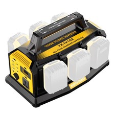 1200W Power Inverter for Dewalt 20V Battery,Compatible Battery Charger of 6 P... picture