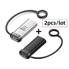 USB C Coupler 8K@60Hz 20Gbps Data Transfer,PD 240W Fast Charge Extension Adapter picture