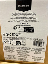 AmazonBasics Cat 6 RJ-45 Ethernet Patch Cable 25 ft Round Black  picture