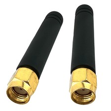 WiFi Bluetooth Short Antenna RP-SMA Hole Mini ITX PC Dual Band Wireless Network picture