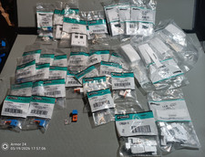 PANDUIT, MINI-JACK, Face Plates and Surface Box Lot picture