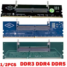 DDR3 DDR4 DDR5 Laptop To Desktop Memory Adapter Card SO-DIMM To PC DIMM Card US picture