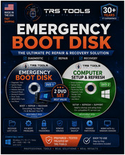 Emergency PC Boot DVD – Diagnostics, Startup Help & Maintenance Toolkit CD DVD picture