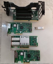 Dell Bundle 2x Intel I350-T2 + 1x Intel 0942V6 Adapters + 3Slot Riser 1 w/ Cage picture