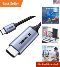 High-Speed 8K USB C to HDMI 2.1 Cable, 6.6FT - Perfect for Home Office & Gaming picture
