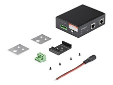 StarTechcom Industrial Gigabit Ethernet PoE Injector 30W 802.3at+ POEINJ30W picture