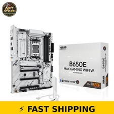 ASUS B650E MAX Gaming WiFi W Motherboard – DDR5, PCIe 5.0, White PCB picture