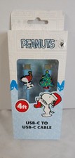 Peanuts Snoopy Tree USB-C To USB-C 4ft  Cable picture