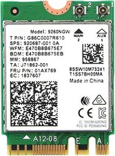 Intel Wireless-AC 9260NGW  WiFi 5, Bluetooth 5.0  867Mbps  M.2 Card, PC/Laptop picture