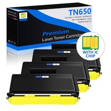 3PK TN650 Toner Compatible For Brother TN-650 HL-5380DN MFC-8890DW DCP-8085DN picture