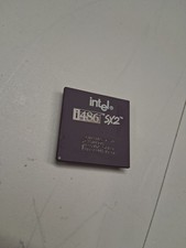 Intel i486 SX2 A80486SX2-50 Vintage CPU Processor Type CPU/Processor picture