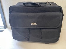 black Samsonite wheeled mobile office laptop briefcase picture