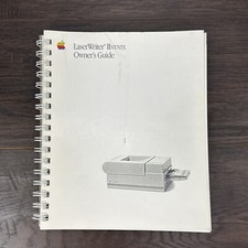 Apple LaserWriter IINT/NTX Owner's Guide 1988 picture