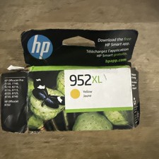 HP 952XL Yellow High Yield Original Ink Cartridge Genuine L0S67AN picture