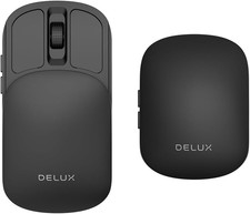 Wireless Bluetooth Pocket Mouse, 2-In-1 Sliding Mouse, Foldable and Slim Mouse, picture