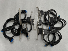 10x Dual USB 3.0 Back Panel High Profile  PCI Bracket 20-Pin Header Cable picture