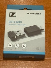 Sennheiser BTD 600 Bluetooth USB Adapter USB-A USB-C aptX Adaptive NEW SEALED picture