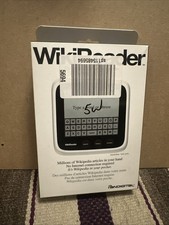 Tested WikiReader Offline Wikipedia Reader (2010) Complete With Box RARE picture