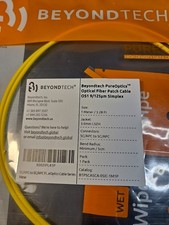 BeyondTech PureOptics Optical Fiber Patch Cable OS1 9/125μm Simplex 3.28ft. 2 Pk picture
