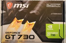 MSI Video Card NVIDIA GeForce GT 7304GB DDR3 Video Card (N730-4GD3V/V3) picture